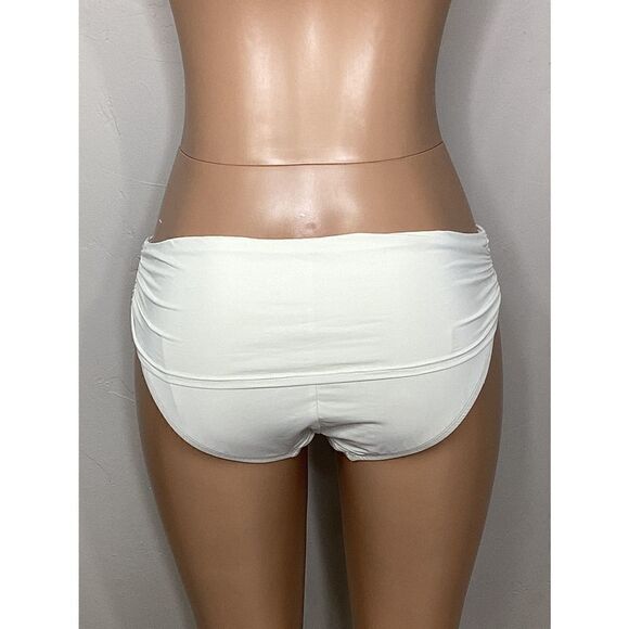 New Bleu Rod Beattie ivory spring hipster bikini bottoms. Sz 8 - Picture 7 of 9